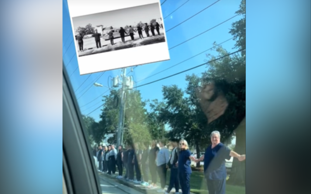 Woman on Way to Dad’s Funeral Sobs When She Sees What His Co-Workers Do