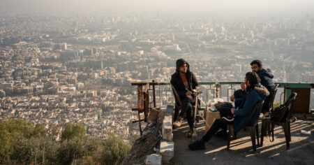 Lebanon’s Prime Minister Meets With Syrian Leader