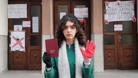 Serbian students demand justice after fatal awning collapse