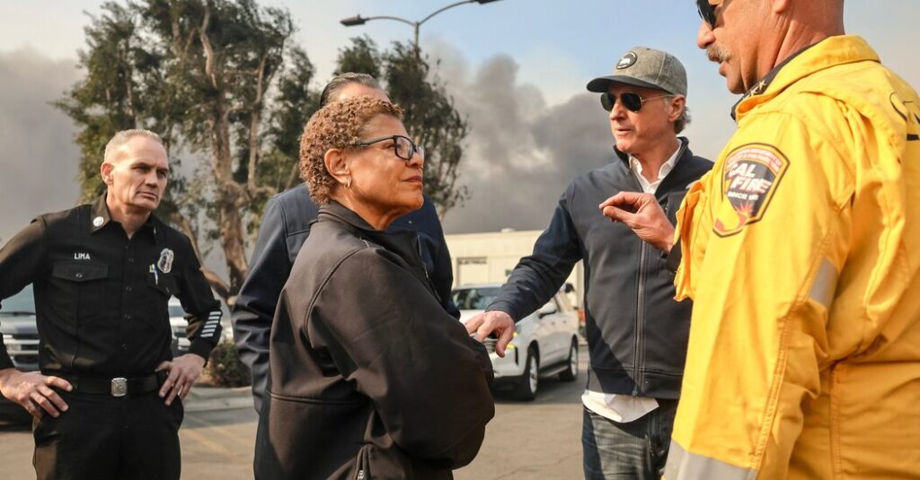 Before Taking Office, L.A.’s Mayor Said She Would Not Go Abroad