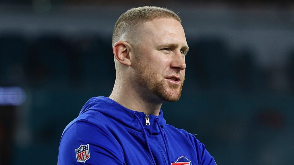 Bills offensive coordinator Joe Brady withdraws as Saints head coaching candidate: report