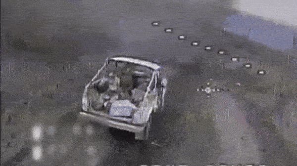 For Russian Forces In Ukraine, It’s Now Normal To Ride Into Battle In A Compact Car
