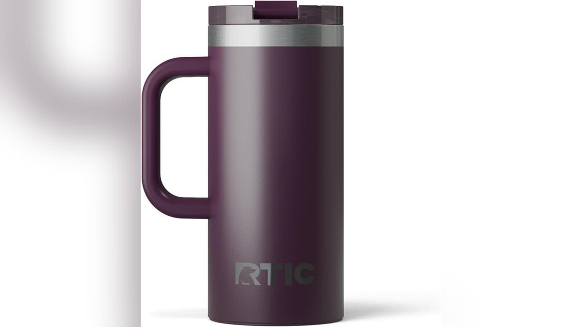 Choose the colorful and durable RTIC to-go mug.