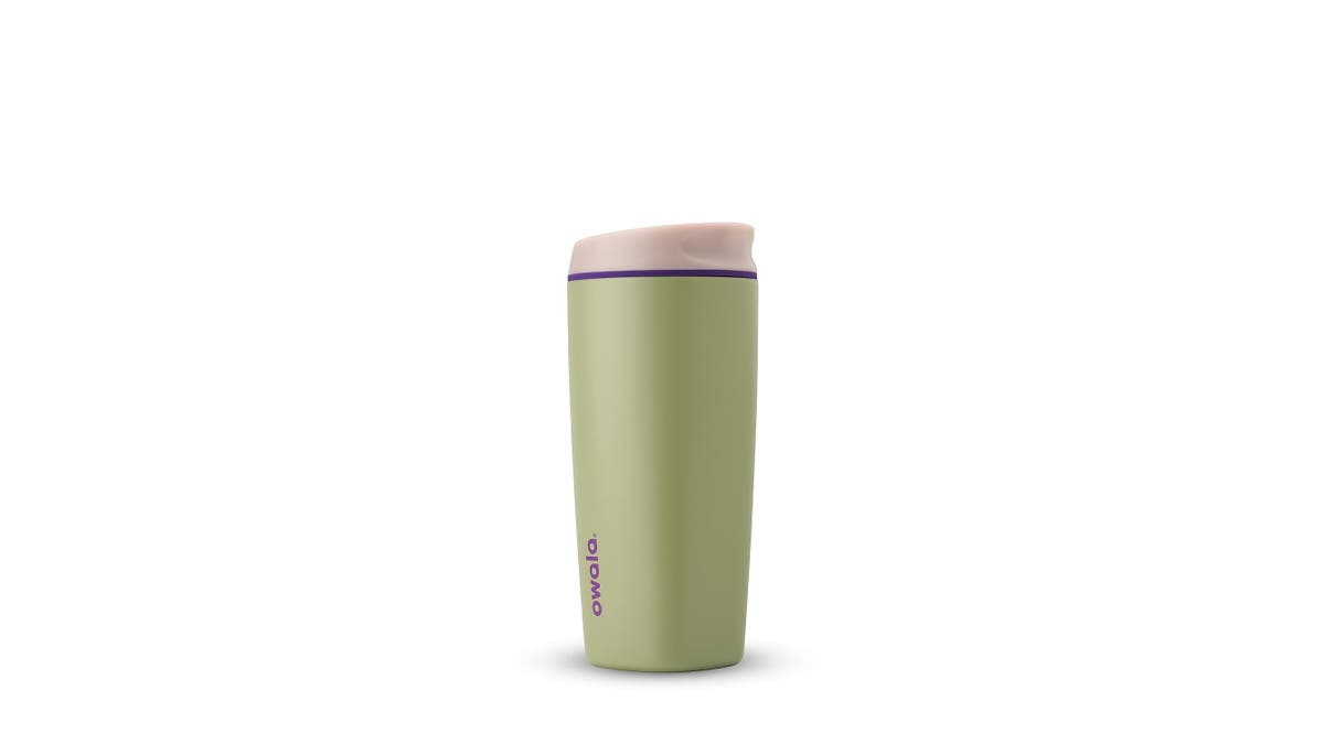 Easily sip your coffee on the go with an Owala.