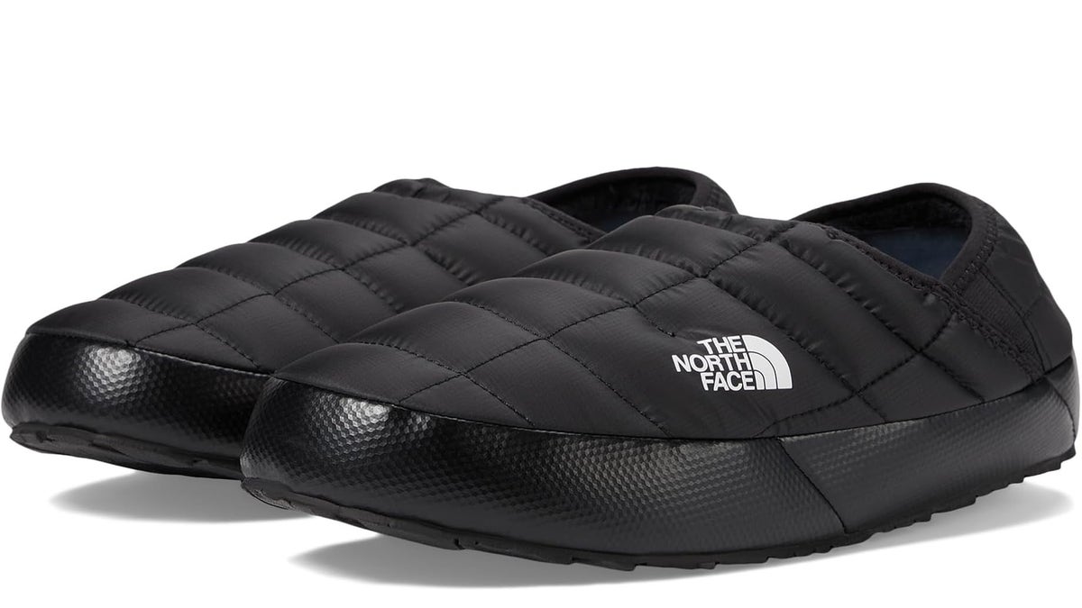 The North Face offers these clever slip-on mules for the base of the mountain and beyond.