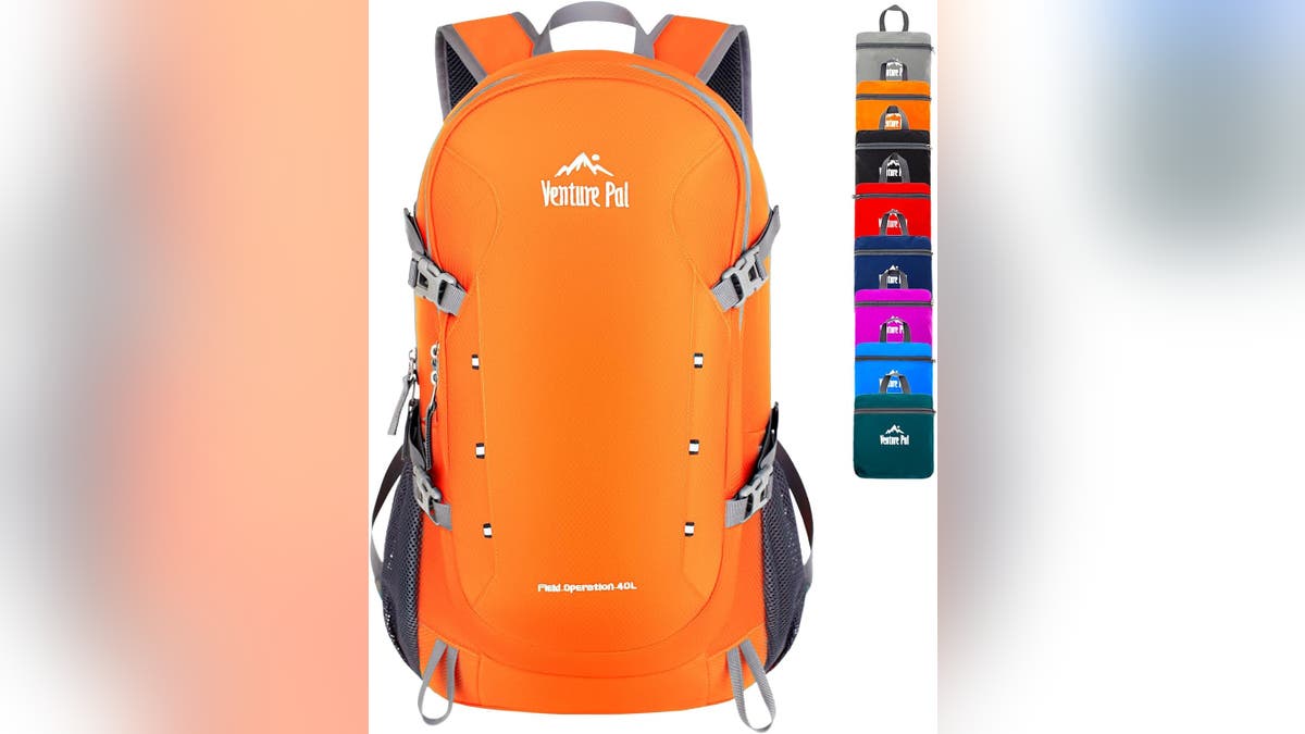 Take everything you need on your hike with this lightweight pack.
