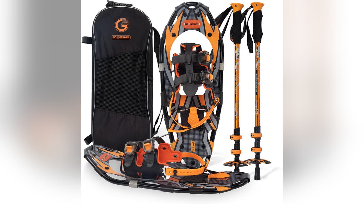 Get everything you need to get out and snowshoe.