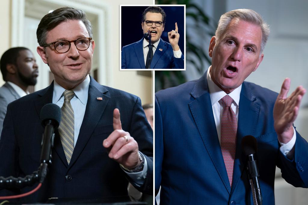 Republicans look to defang motion to oust House speaker in new rules package