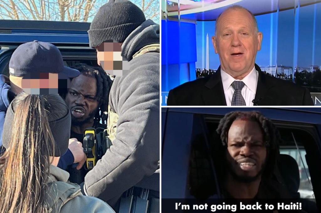 Border czar Tom Homan’s simple message for Haitian gangster who yelled he’s ‘not going back to Haiti’