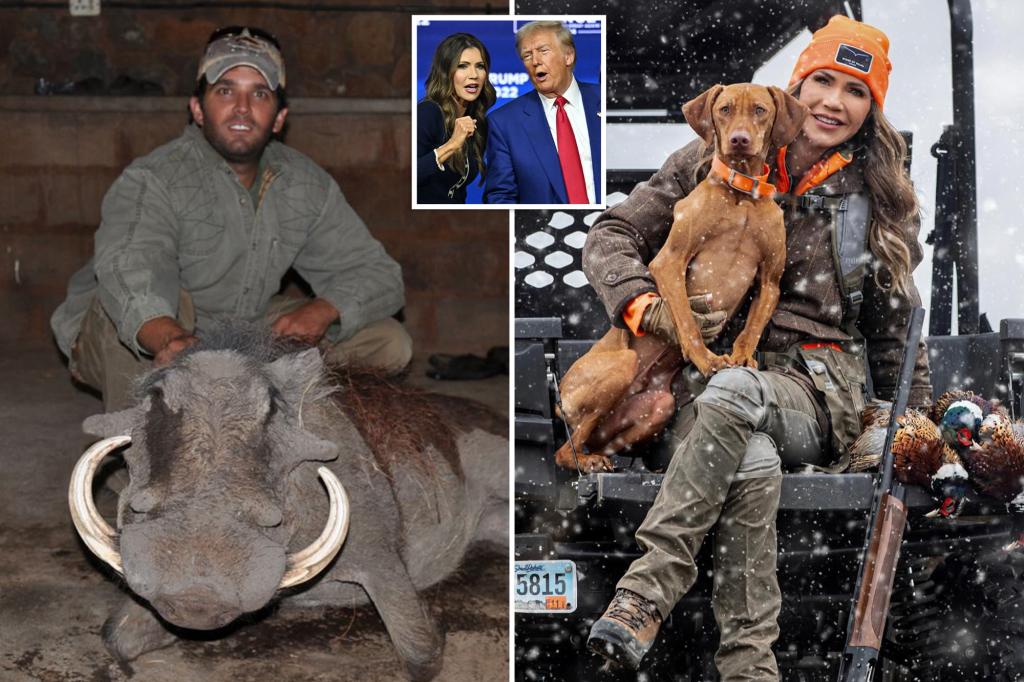 Exclusive | Trump told Donald Trump Jr. about Kristi Noem: ‘Even you wouldn’t kill a dog, and you kill everything,’ book claims