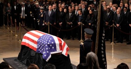 Jimmy Carter honoured in D.C. ahead of state funeral, Trudeau to attend