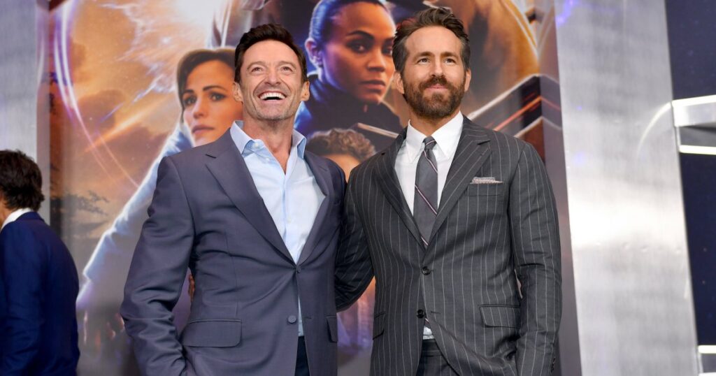 Ryan Reynolds Grabs the Mic at Hugh Jackman’s Concert in New York City: ‘I’m His Second-Best Friend’