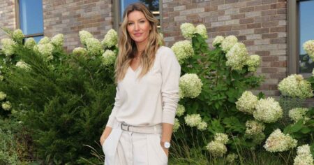 Gisele Bündchen’s Sleek Sweater Look Screams Rich Mom Energy — Get it for $28!