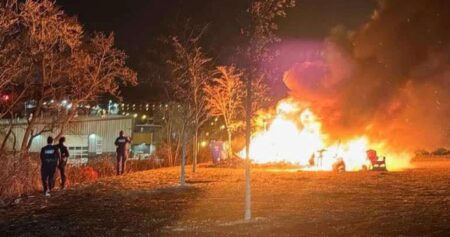 Ontario teen puts ‘himself in significant danger’ to save man from tent fire