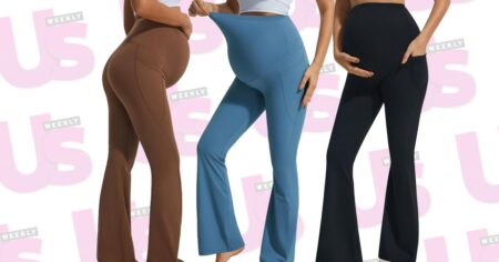 These Flared Maternity Leggings Are Perfect for Petites — And They’re Currently on Sale