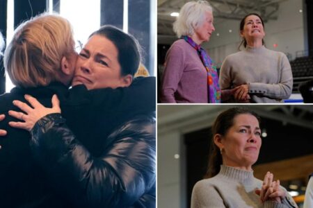 Nancy Kerrigan breaks down in tears over loss of local skaters in DC plane crash