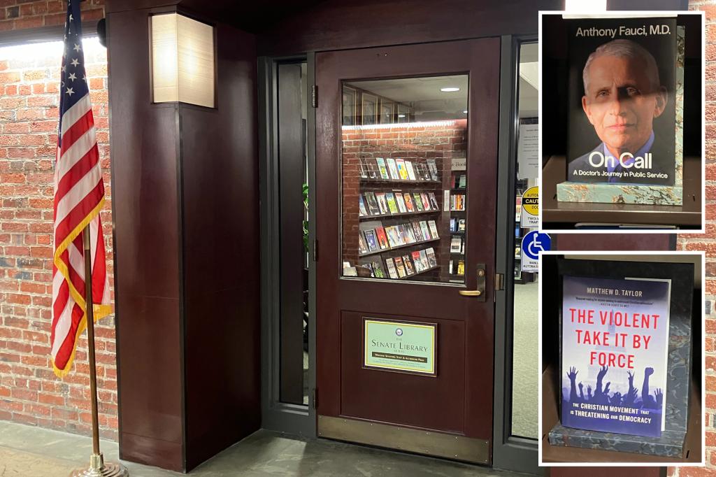 Woke US Senate Library spends $1.9M pumping up Fauci and Pelosi titles — but not Trump, Vance bestsellers