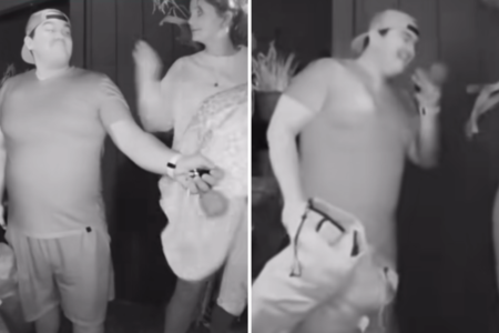 Doorbell Camera Captures Moment Man Accidentally Reveals Wife’s Secret