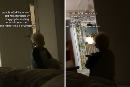 Toddler Wakes Mom at 5:45AM, She’s Unprepared for What She Finds