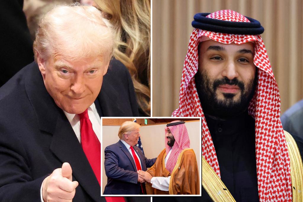 Saudi Crown Prince MBS pledges massive US investment in call with Trump — after prez quipped he’d visit for $500B