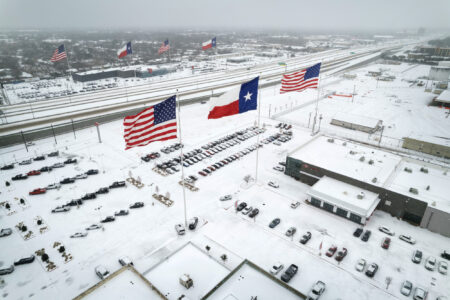 Winter Storm Watch: Map Shows Where Texans Advised to Delay ‘All Travel’