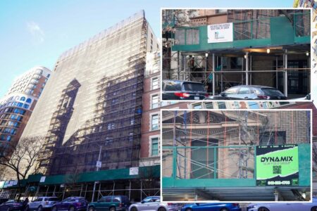 NYC neighborhood plagued by never-ending scaffolding sees sheds removed but more keep springing up in bizzare urban ‘whack-a-mole’