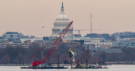 Final Remains Recovered From Plane Crash Over the Potomac