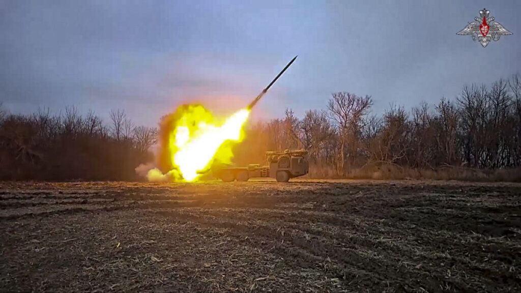 Ukrainian strike reportedly kills one person in Russian-occupied city