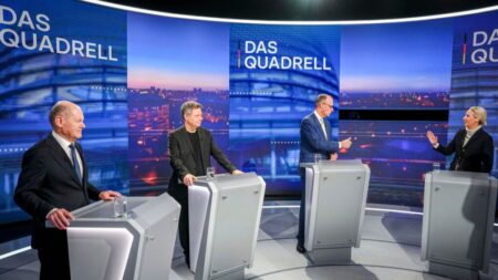 German election: Economy, Ukraine and JD Vance dominate final debate