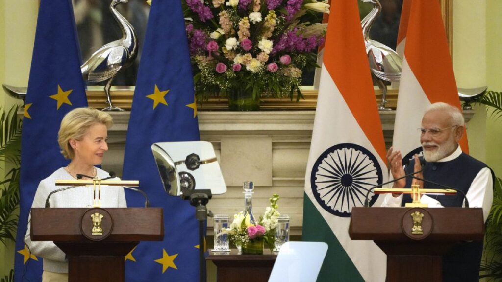 EU and India aim to sign a free trade agreement by year's end