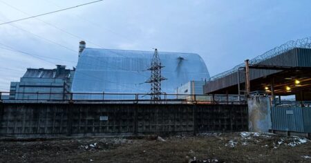 Russian Drone Hits Chernobyl Nuclear Radiation Shield, Ukraine Says