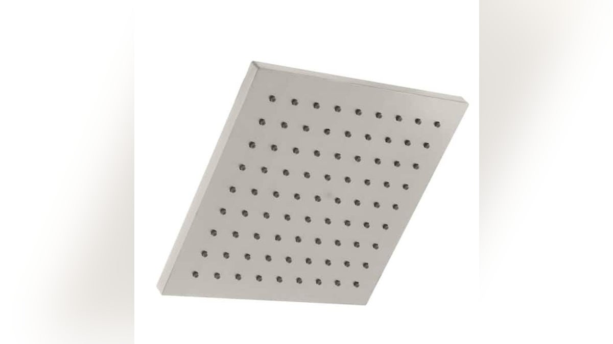 Rainfall showerheads provide a luxe spa-like experience at home.