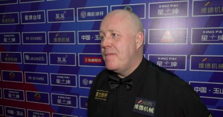 ‘Been enjoying the hot pots too many times’ – John Higgins reacts after surviving stomach trouble to reach laat eight – Snooker video
