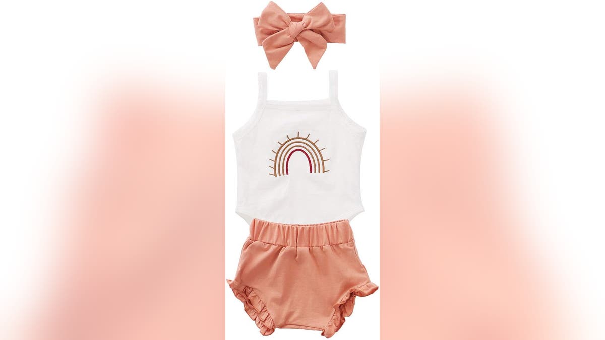 An adorable outfit that'll keep your baby cool.