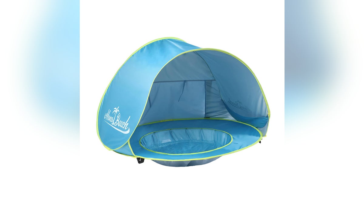 A sun protector and pool all in one.