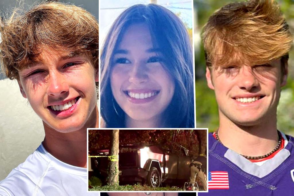 Teen Cybertruck driver had BAC twice legal limit, cocaine in system at time of fatal crash that also killed 2 pals: report