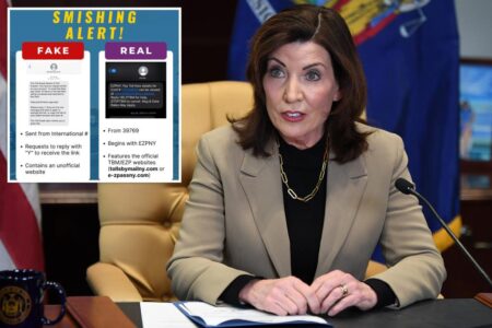 Too little, too late: Hochul chimes in on E-ZPass texting scam — nearly a week after everyone else