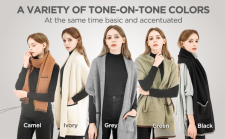 041WIStree Launches Luxurious New Double Knit Shawl: Redefining Premium Comfort and Elegance