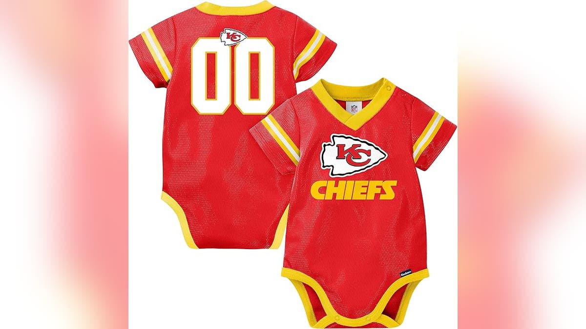 An officially licensed Chiefs onesie.
