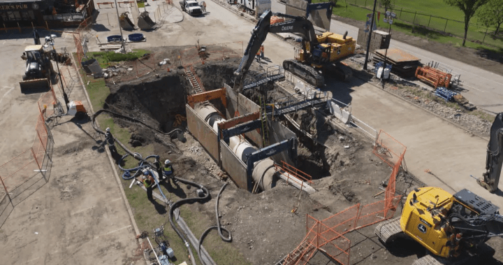 Work underway to twin Calgary feeder main that caused water crisis
