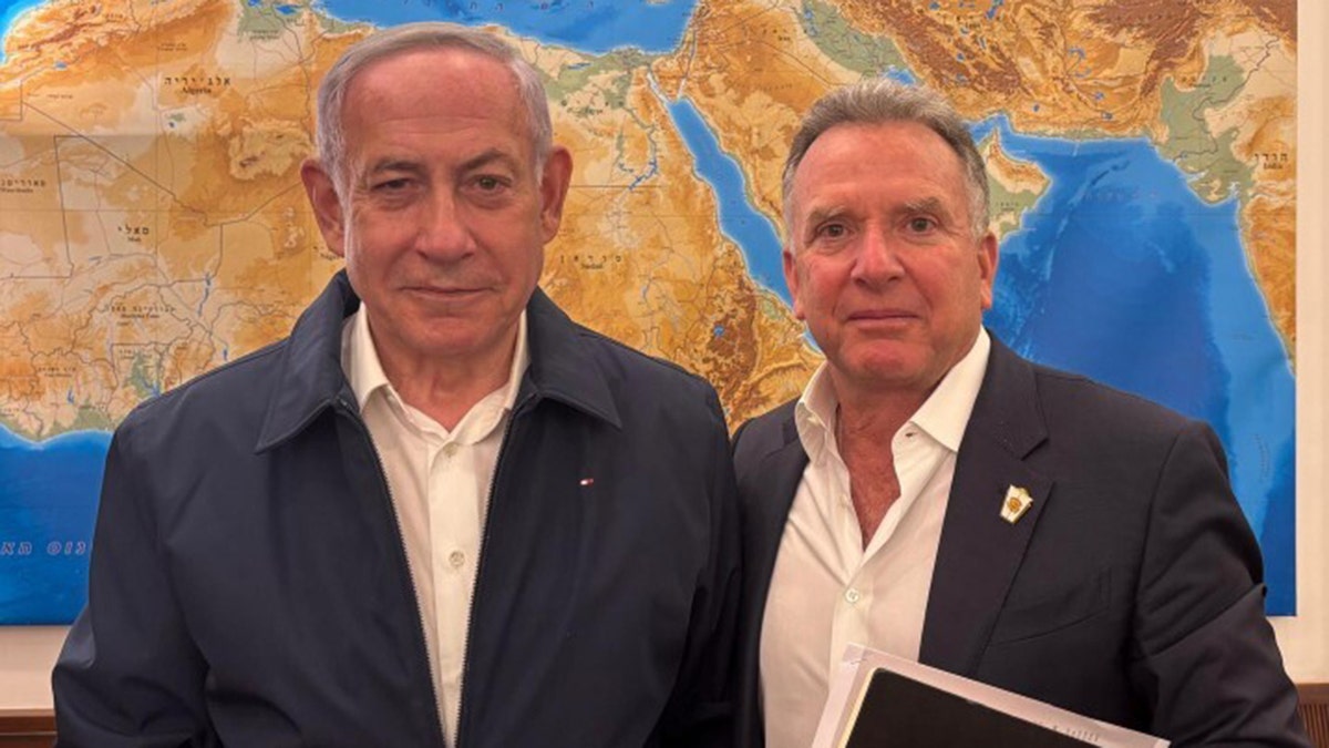 Steve Witkoff and Benjamin Netanyahu