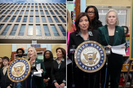 Hochul, Gillibrand warn NY communities will increase property taxes if Trump cuts Department of Education
