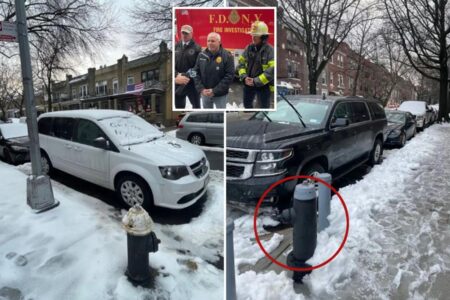Exclusive | Blocked NYC fire hydrant complaints doubled since pandemic as bike lanes, lack of cops may be to blame