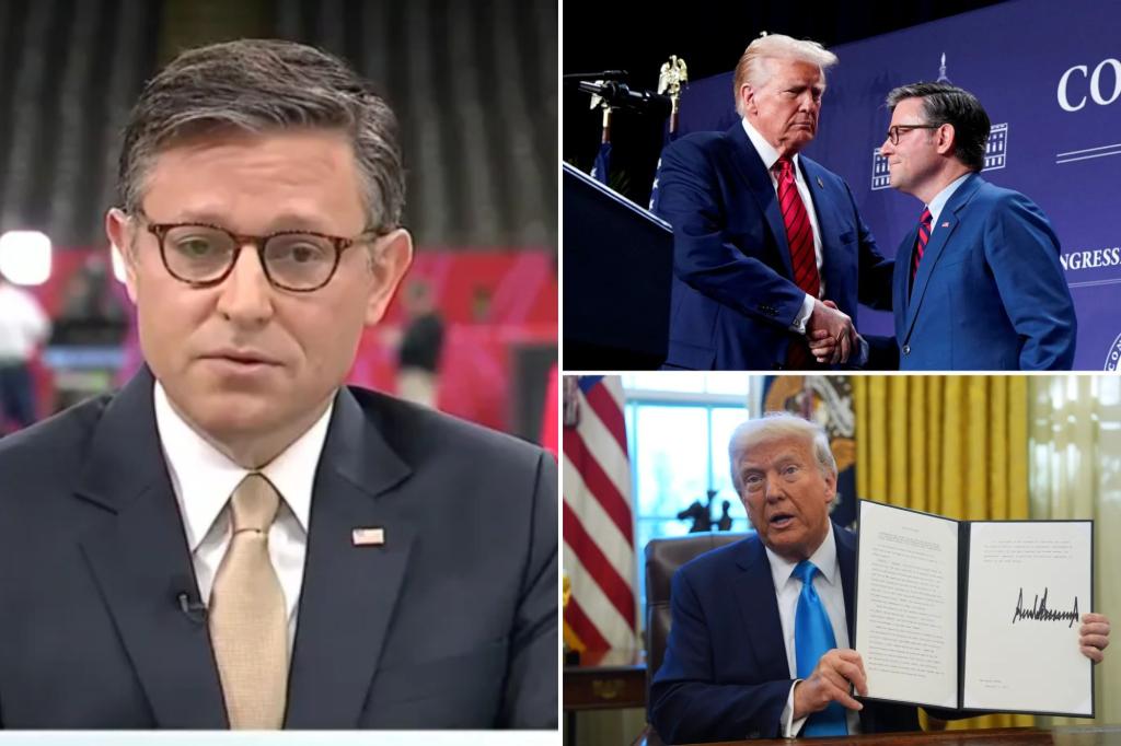 House Speaker Johnson admits to more delays on Trump’s ‘one big beautiful’ bill involving border, tax reform