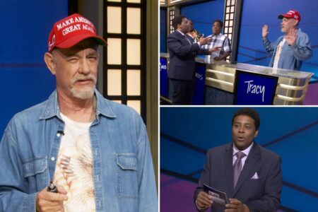 Tom Hanks roasted over ‘disgusting’ portrayal of Trump supporter at ‘SNL’ 50th anniversary special