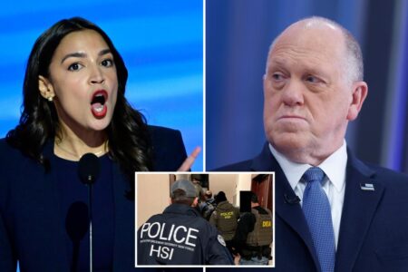 Border czar Tom Homan asks DOJ to look into whether AOC violated law with ICE-evading webinar