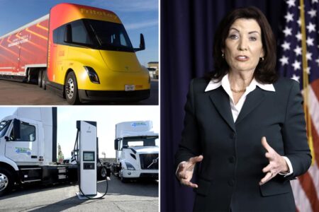 Dems push to pump brakes on Gov. Kathy Hochul’s ‘nearly impossible’ electric truck rule