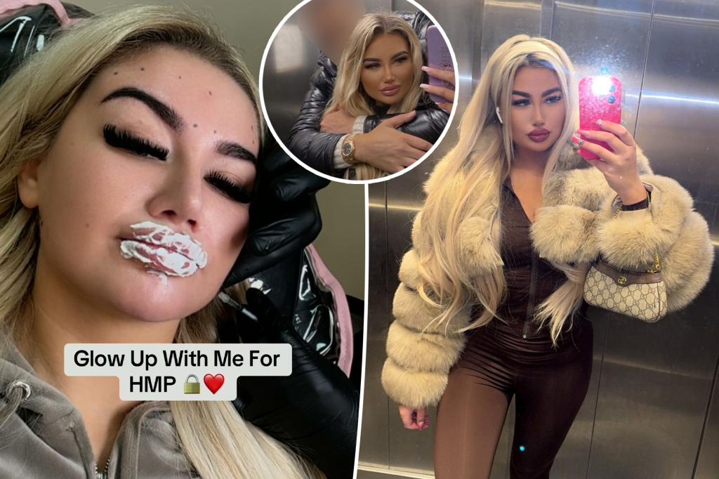 I get a $40K a year glow-up for my jailbird boyfriend — haters say I shouldn’t primp for a prisoner