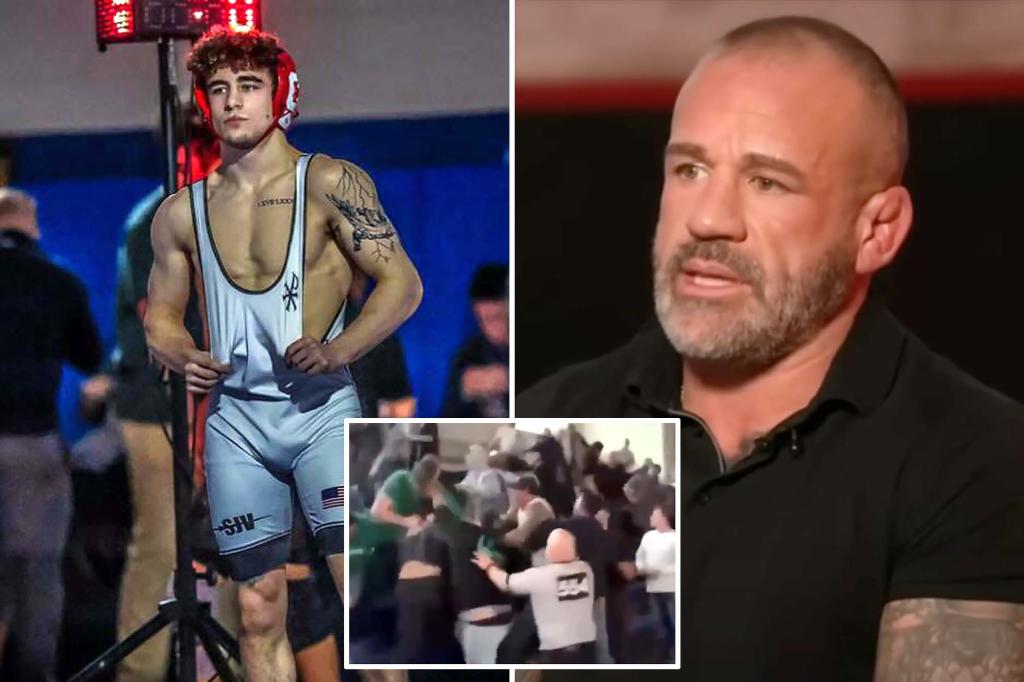 Father of star NJ wrestler charged for role in wild bleachers-brawl at state tournament: report