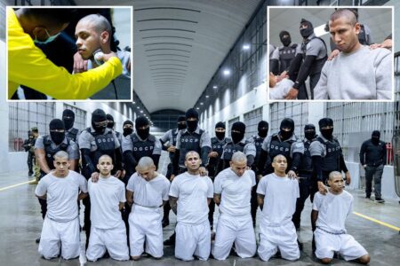 Murders, child molesters and alleged gang members on latest Trump flight to El Salvador’s ‘hellhole’ CECOT prison